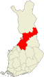 Pohjois-Pohjanmaa kartalla